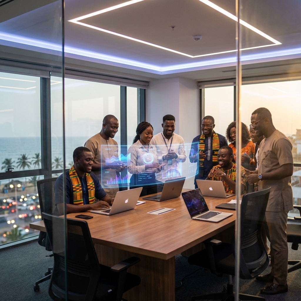 Doctor Barns Tech team — best web development company in Ghana