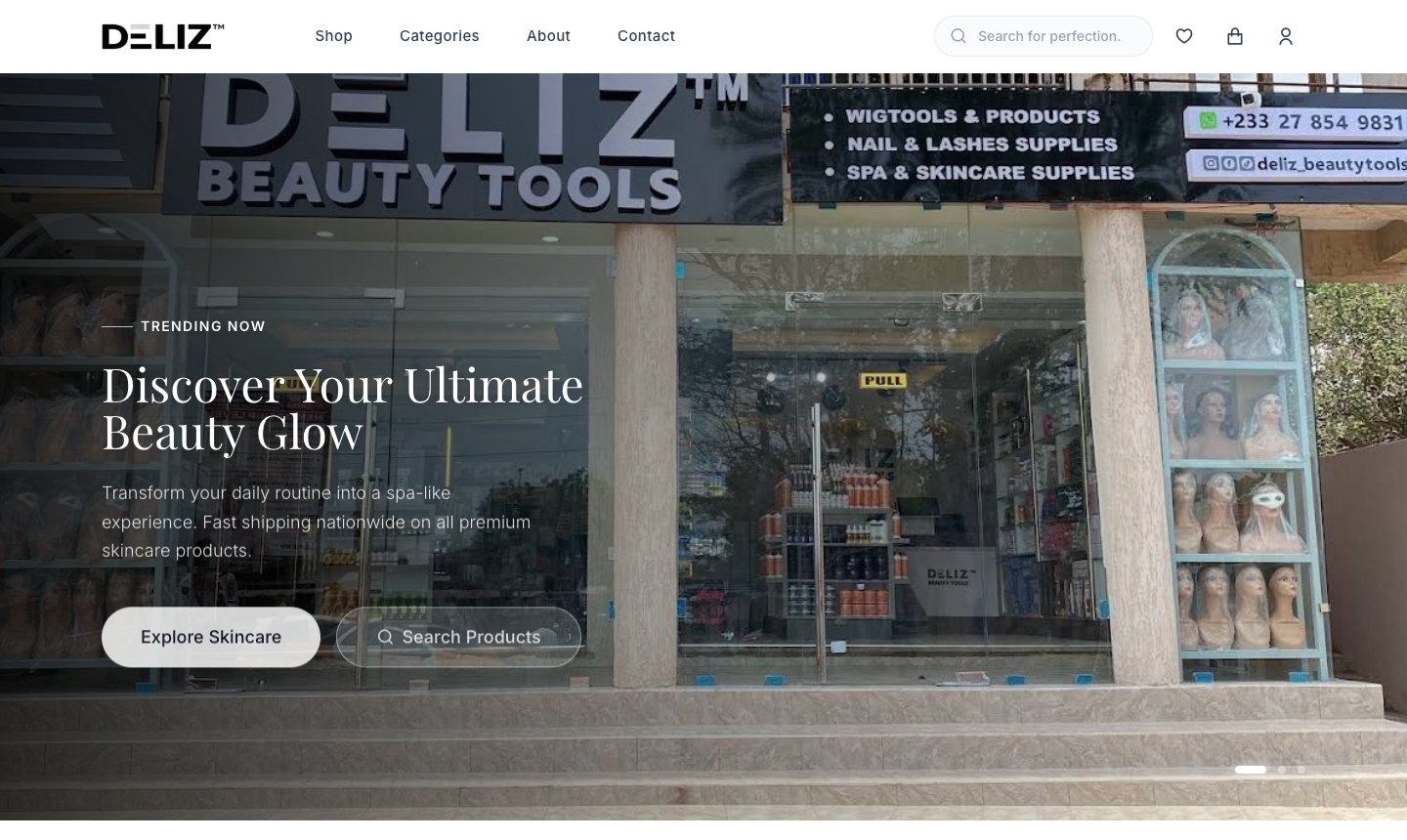 Deliz Beauty Tools — Tools checkout
