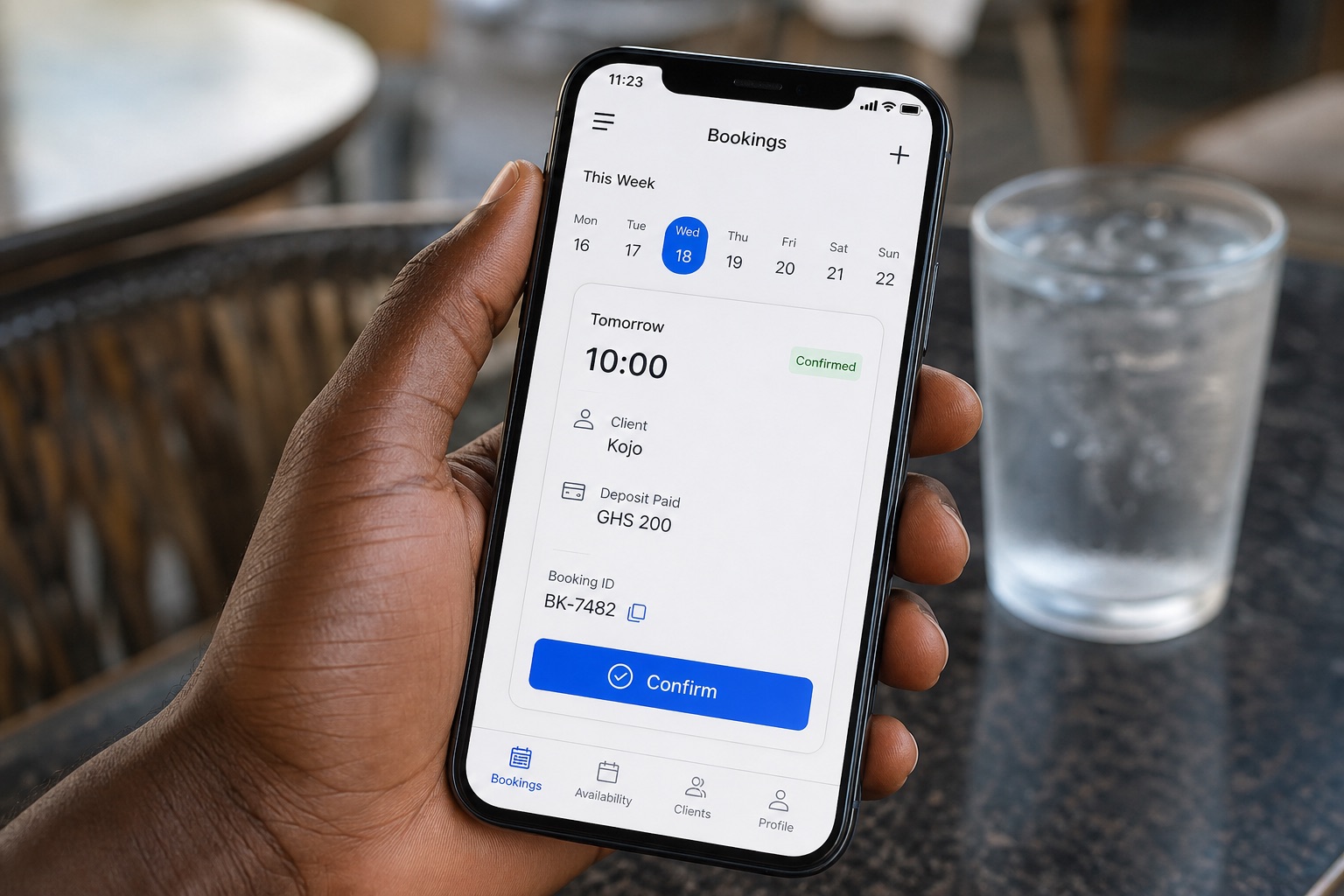 Bookings app — Hotels & appointments
